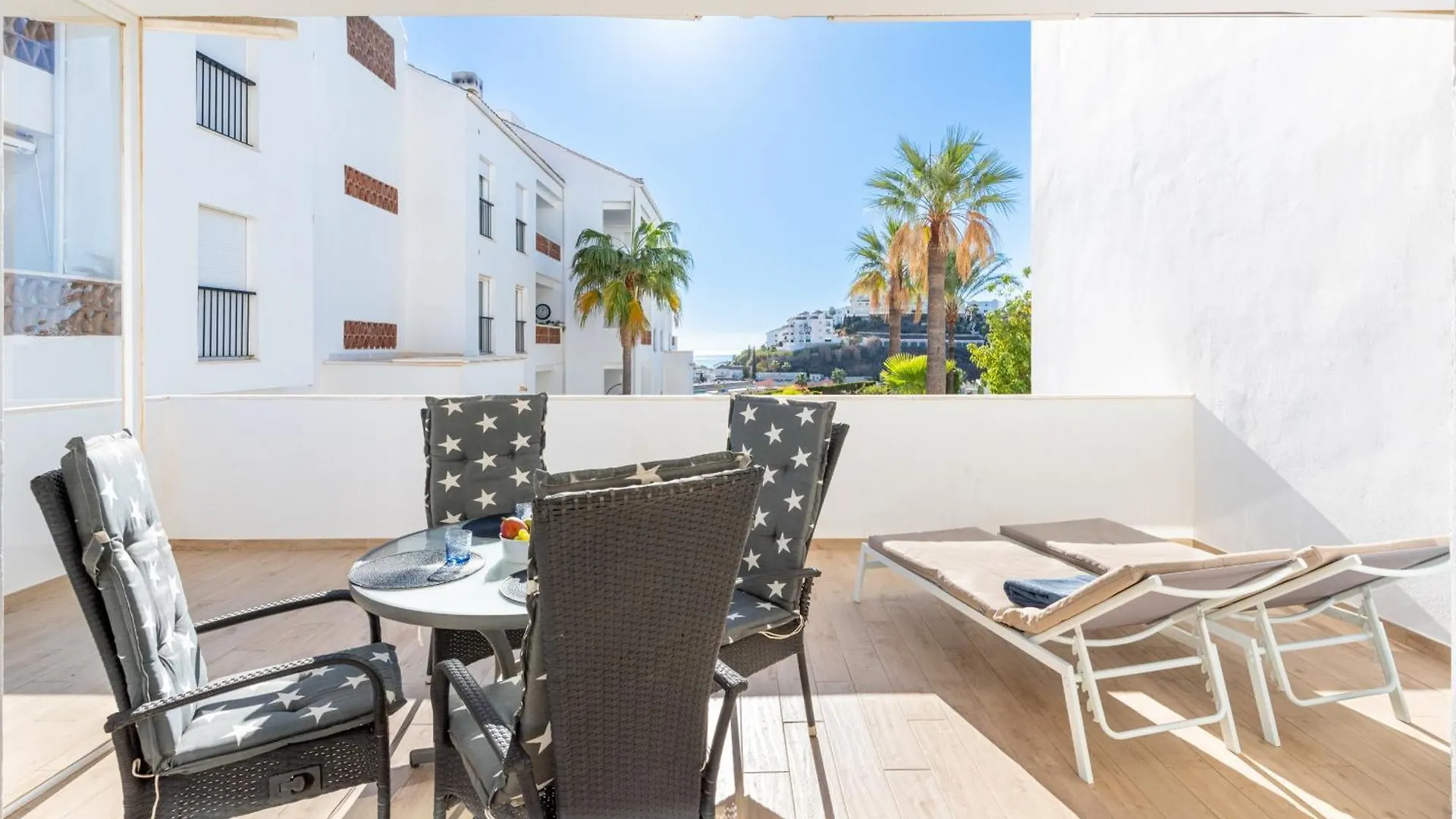Miraflores Garden Golf - 3 Bedroom Apartment With Golf And Sea View La Cala De Mijas